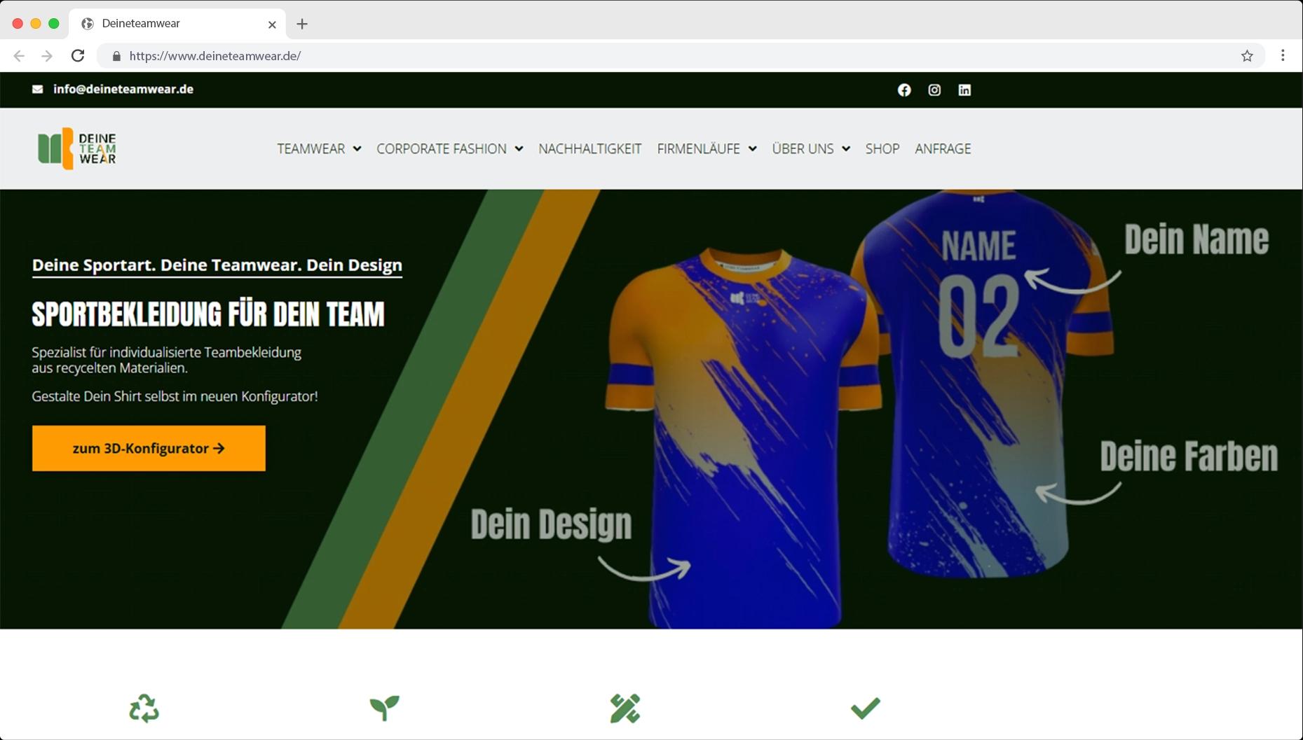 Cover Image for How DeineTeamwear Automated Custom Apparel with Konfiwear'