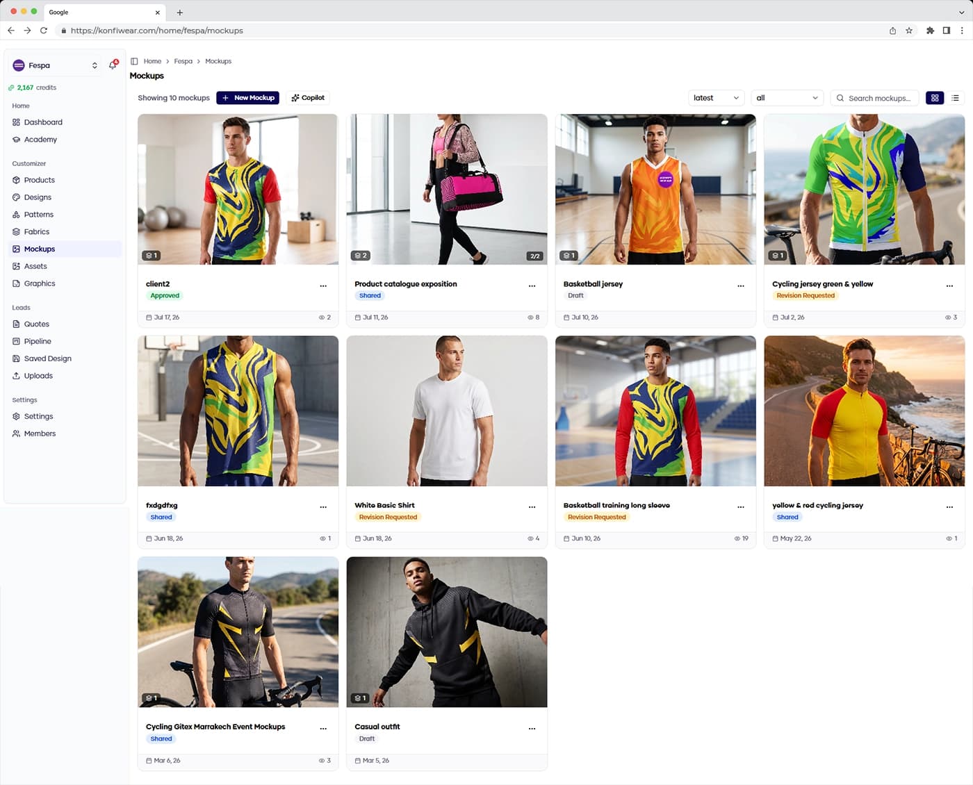 Fotorealistische productfotografie van een op maat gemaakt sportshirt, gegenereerd als 3D-kledingmockup