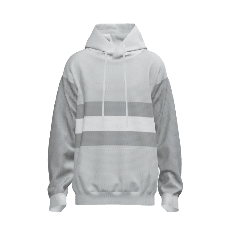 3D unisex oversized hoodie mockup for custom apparel design and team merchandise creation
