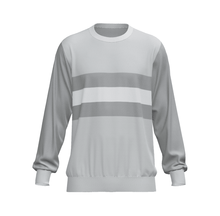 3D unisex sweatshirt mockup for custom sportswear design and training apparel customization