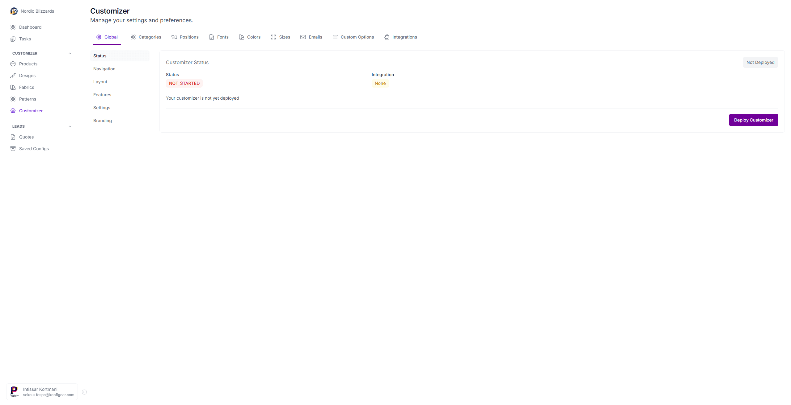 Deploy the Teamstore Customizer App