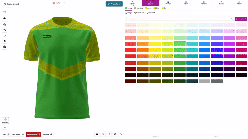 Undo/Redo functionality demonstration