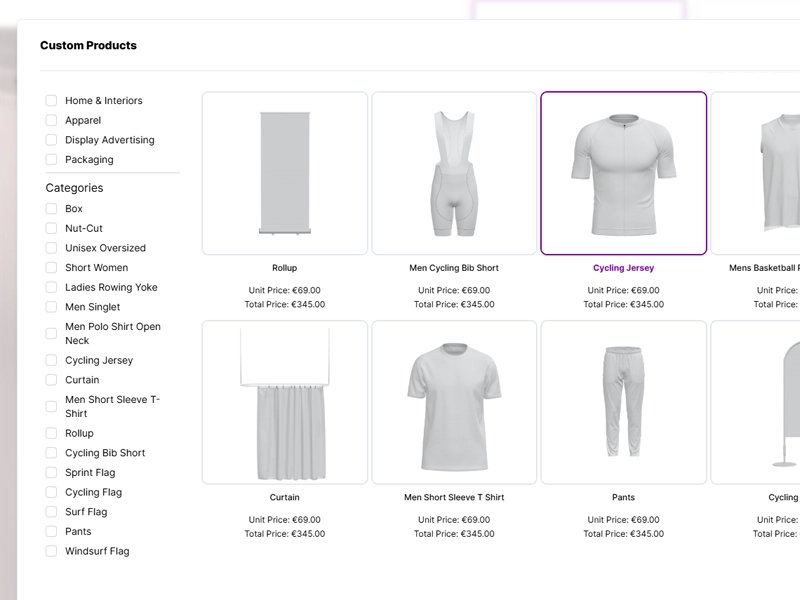 Products Library Feature