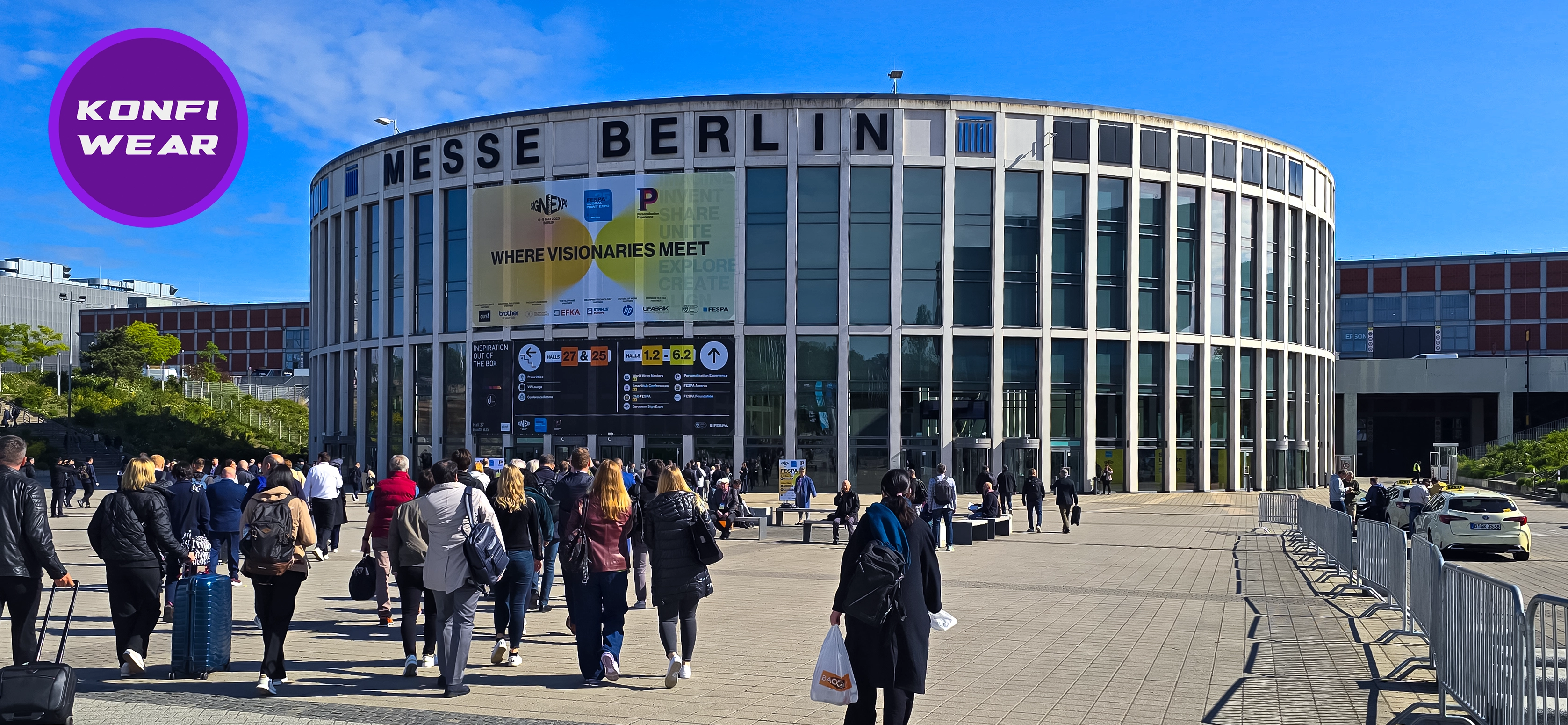 Precisión en movimiento: Konfiwear en directo en la FESPA de Berlín 2025 hero image