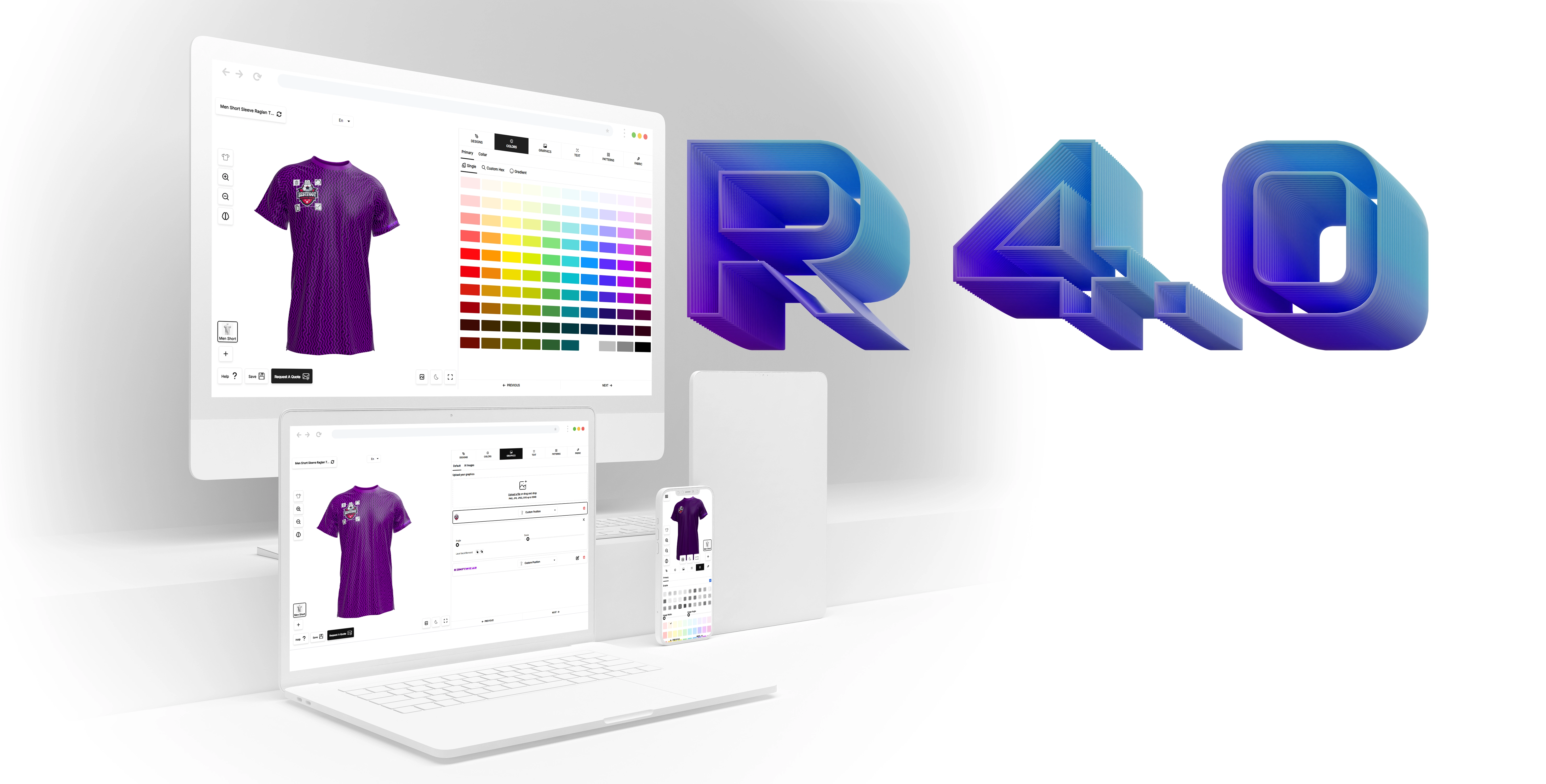 Konfiwear R4.0 — Fixed Design, Fabric Editor, and a Smarter Customizer