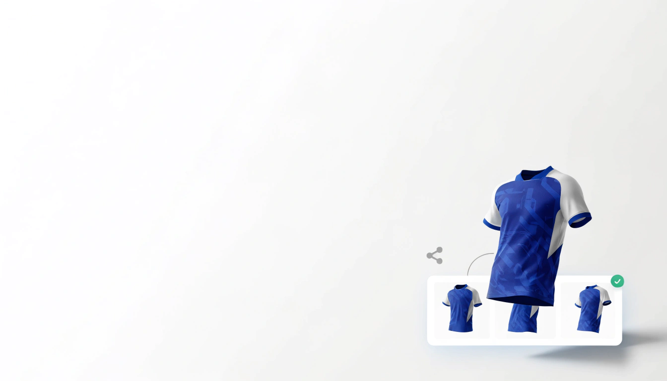 Generate high-quality 3D mockup images automatically from any design — ready for client presentations, catalogs, and social media.