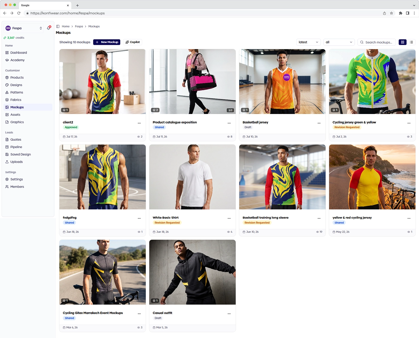 Fotorealistische productfotografie van een op maat gemaakt sportshirt, gegenereerd als 3D-kledingmockup
