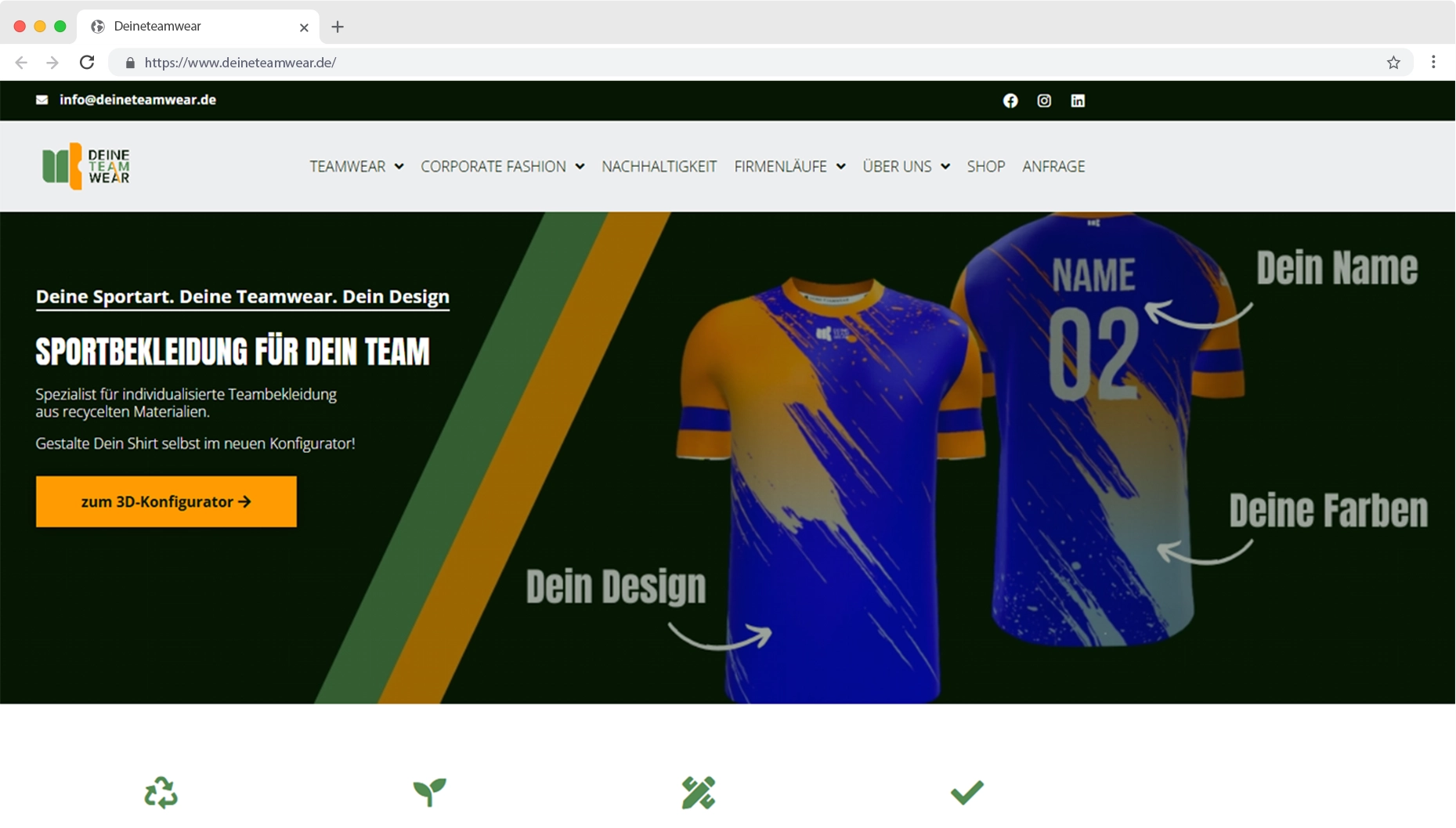 How DeineTeamwear Automated Custom Apparel with Konfiwear'