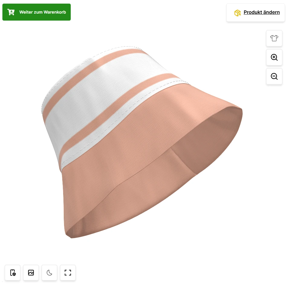 CustomYourClub custom embroidered cap for sports teams